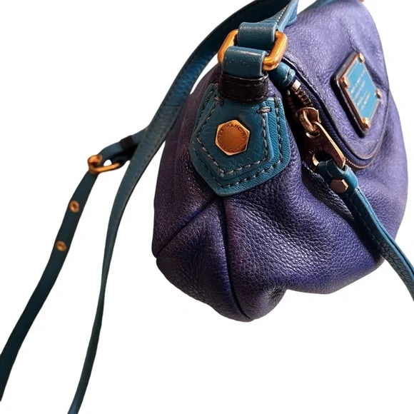 MARC by MARC JACOBS Blue/Teal Mini Natasha Crossbody Bag